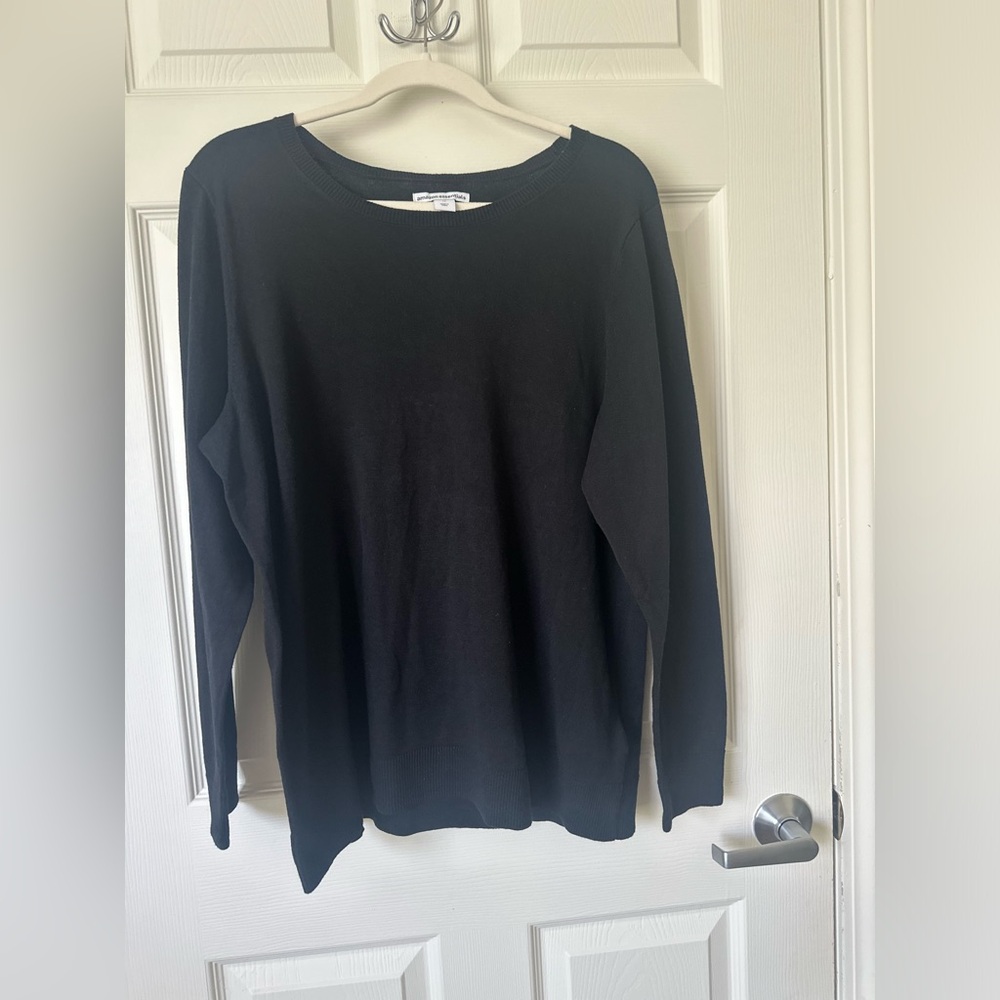 AMAZON ESSENTIAL Black Sweater.